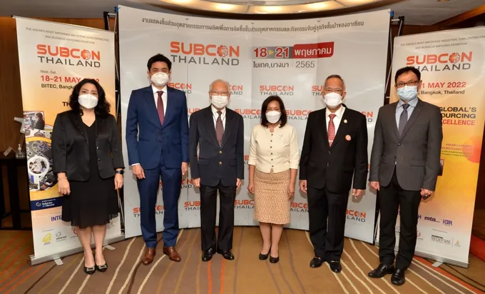 "บีโอไอ" ร่วมแถลงข่าวจัดงาน SUBCON Thailand 2022