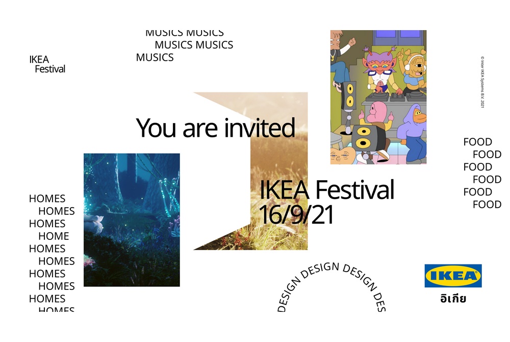 IKEA Festival เปิดประตูเยี่ยมชมบ้านจากทุกมุมโลก  จัดเต็มแรงบันดาลใจใหม่ๆ 16 ก.ย.นี้