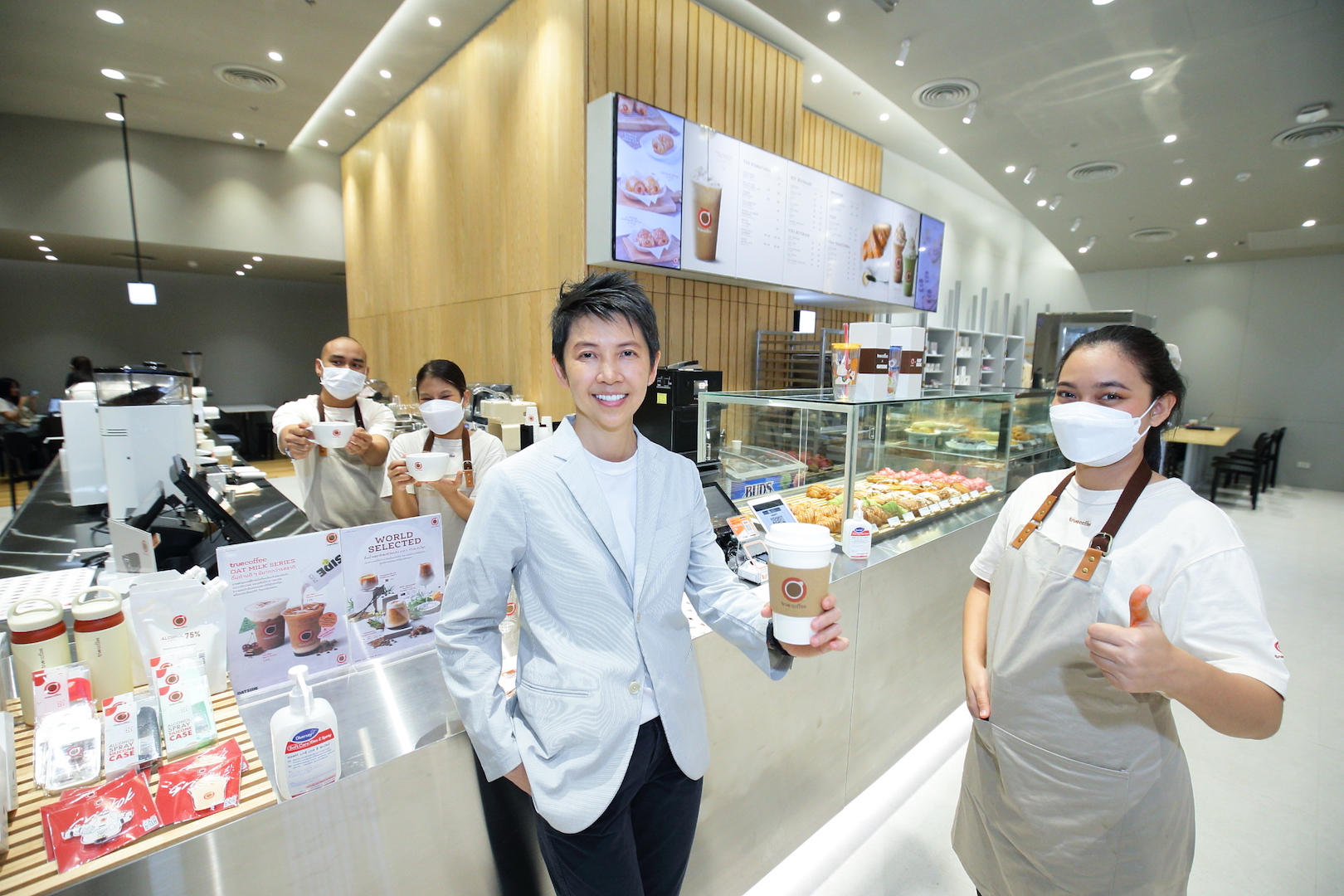 ทรูคอฟฟี่ เปิดสาขาใหม่สุดชิค โดดเด่นด้วยโซน “Sustainability Merchandising Corner”