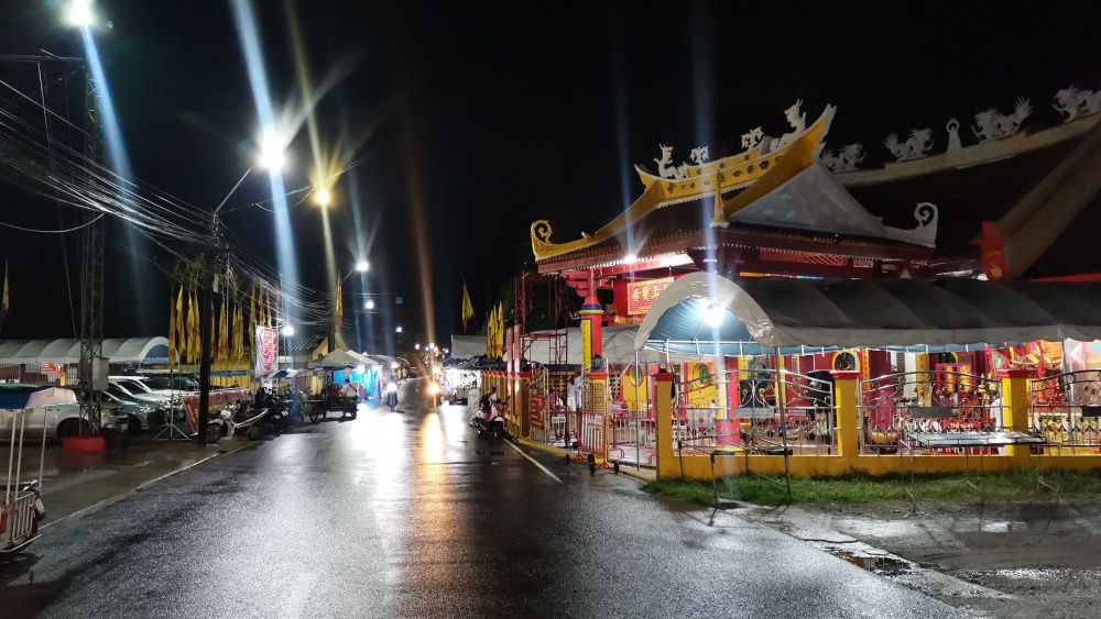 พังงา - บรรยากาศงานประเพณีถือศีลกินผักประจำปี 2564 วันแรก เงียบเหงา