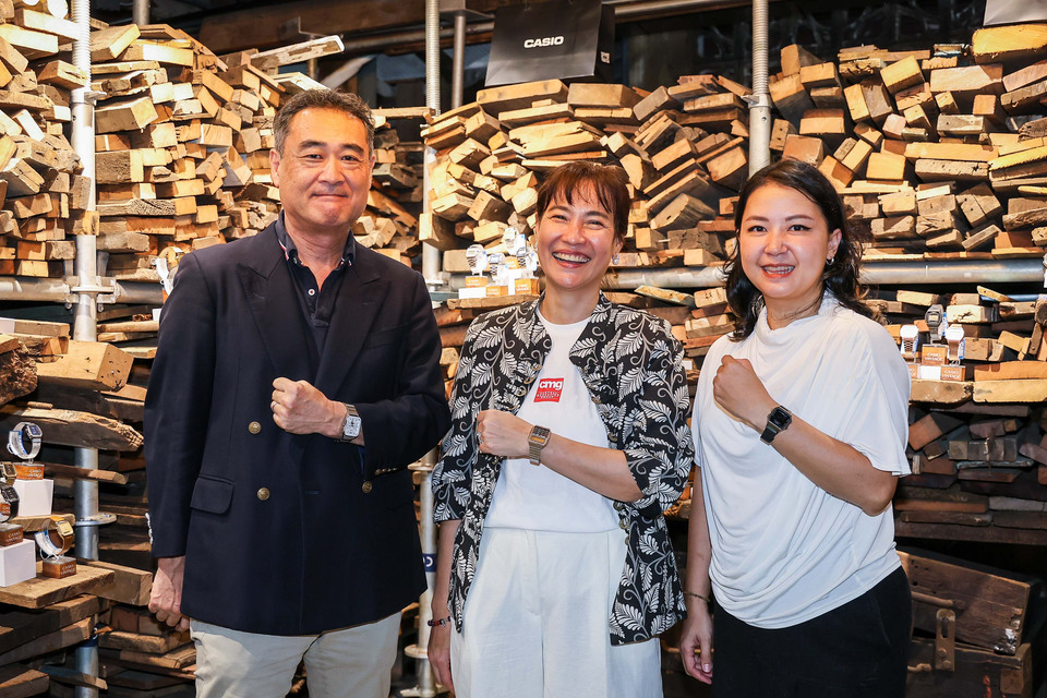 CMG จับมือ CASIO Thailand ต่อยอดแนวคิด ESG ผ่านกิจกรรม “CASIO Pop Up at Vanich House”