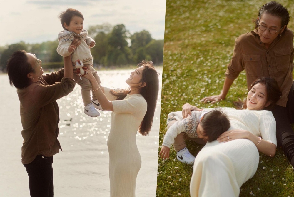 "ก้อย รัชวิน" อวดโมเมนต์อบอุ่นรูปแรก 4 คน พ่อแม่ลูก 