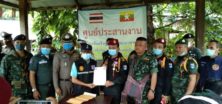 ทหาร DKBA  ส่งมอบ "งาช้างใหญ่" ที่ถูกขโมยจากหมู่บ้านกะเหรี่ยงฤษี เลตองคุ  ส่งคืนให้ไทยแล้ว 