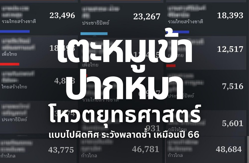 อย่าหวังดีจนพัง! “เนเน่” ฟาดเดือด “โหวตยุทธศาสตร์” อาจซ้ำรอยปี 66 “เตะหมูเข้าปากหมา”