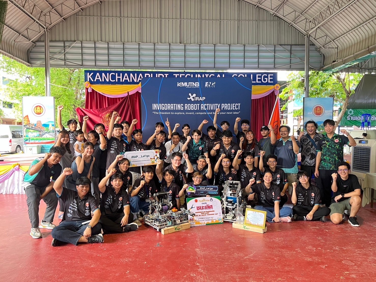 เด็ก มจพ. คว้ารางวัลชนะเลิศแข่งขันหุ่นยนต์ THAILAND ABU ROBOCON CHAMPIONSHIP 2024  