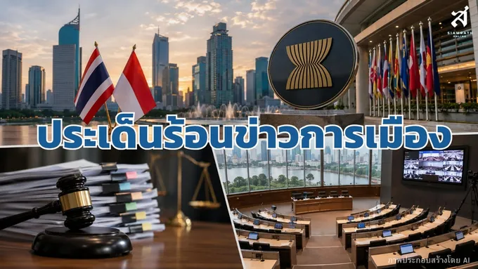 ประเด็นร้อนข่าวการเมือง วันที่ 4 สิงหาคม 2569