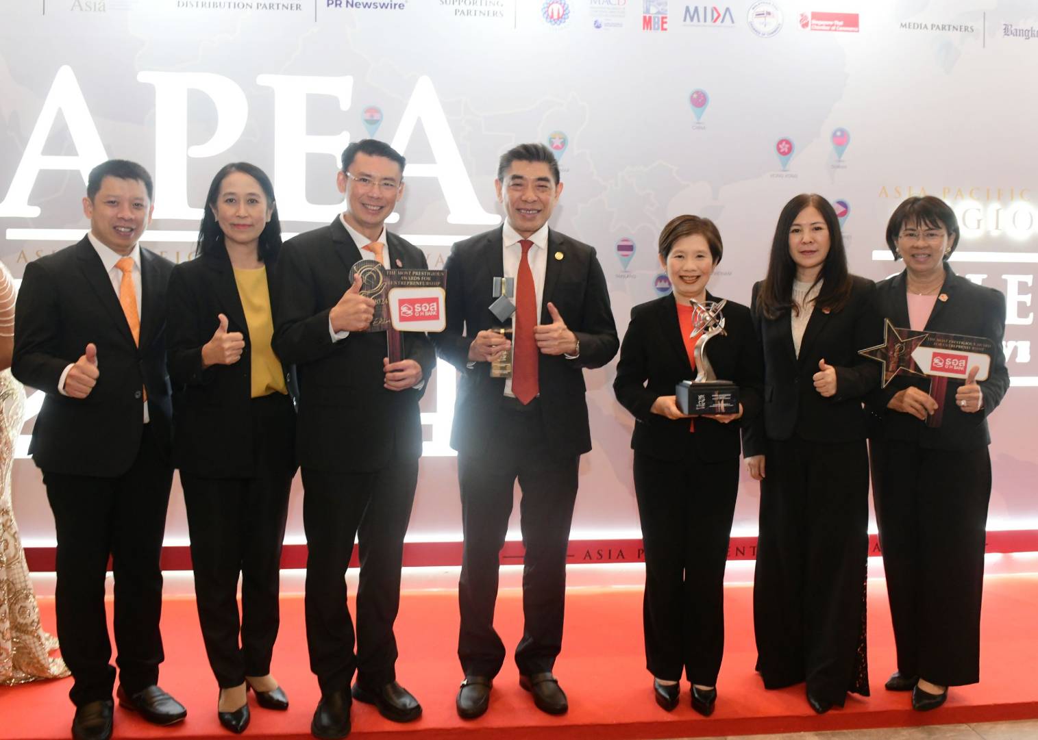 ธอส. คว้า 2 รางวัลใหญ่ ระดับภูมิภาคเอเชีย Asia Pacific Enterprise Awards (APEA) 2024    