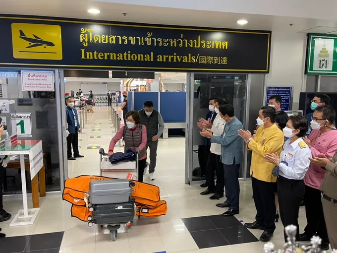นักท่องเที่ยวกลุ่มกอล์ฟเกาหลีใต้บินมาไทยคึกคัก  ตั้งแต่พ.ย.64 ถึง ม.ค.65 กว่า 55 เที่ยวบิน