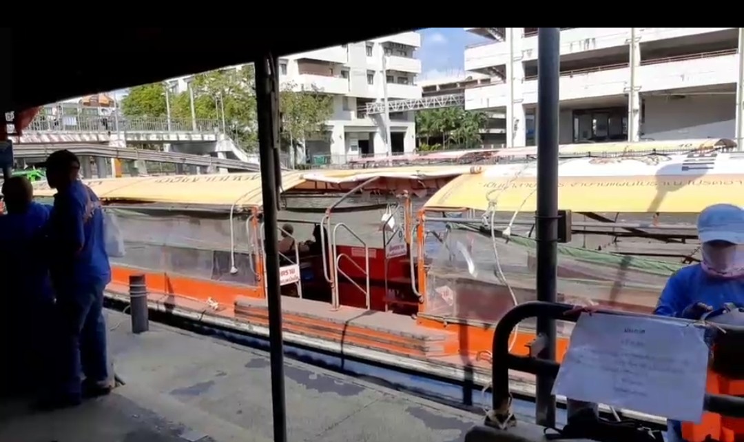 ท่าเรือคลองแสนแสบประกาศ หยุดเดินเรือ ตั้งแต่พรุ่งนี้