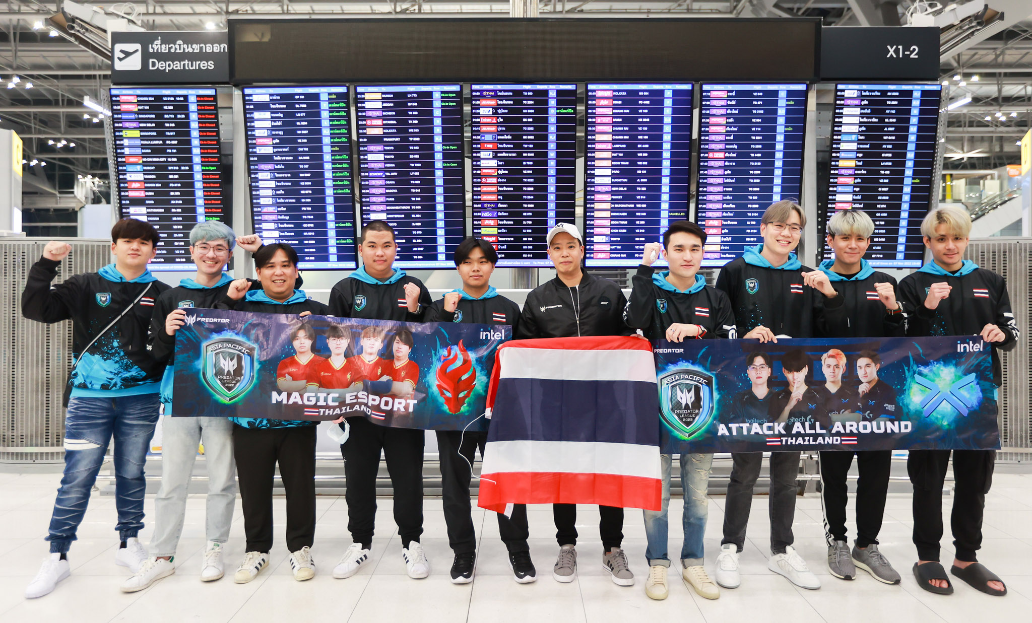 เอเซอร์ ส่ง 2 ทีมตัวแทนจากไทย Magic Esport  และ Attack All Around ร่วมแข่งขันชิงชนะเลิศ “Asia Pacific Predator League 2022” โตเกียว