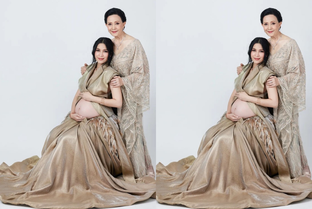 “อีฟ พุทธิดา” จูงมือคุณแม่ “อรัญญา” ถ่ายแฟชั่นก่อนคลอด ขอให้ลูกสวยเหมือนคุณยาย 