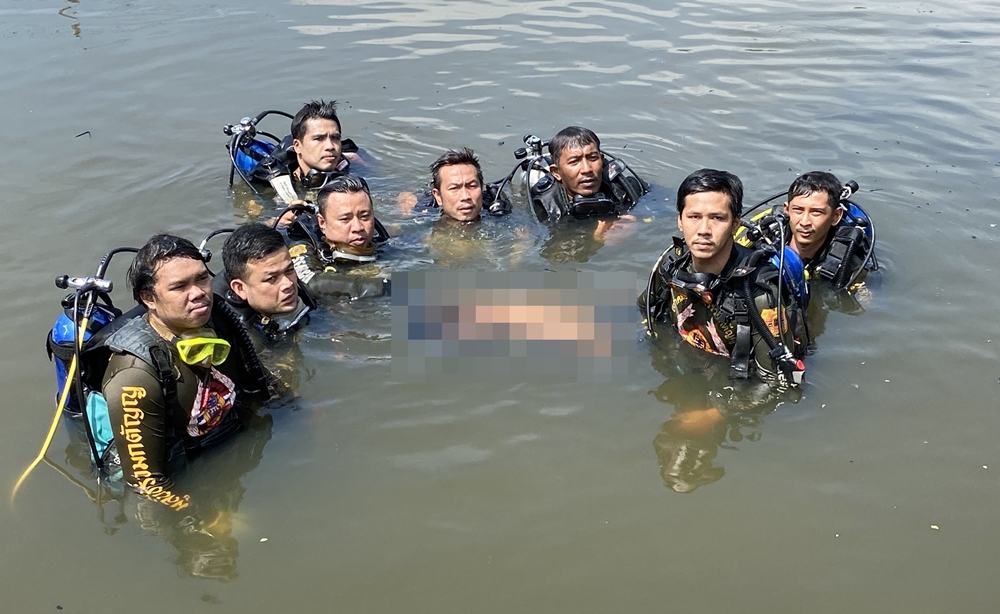 ชายเร่ร่อน อาสางมหา "แห" ให้เพื่อนจมน้ำเสียชีวิต
