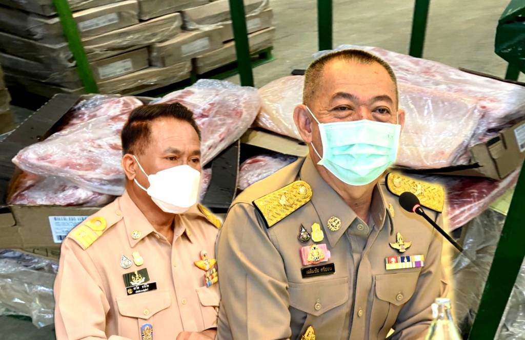 สั่งเข้มตรวจห้องเย็นสมุทรสาคร พบเนื้อผิดกฎหมาย 6.4 หมื่นกิโล อายัดรอดำเนินคดี