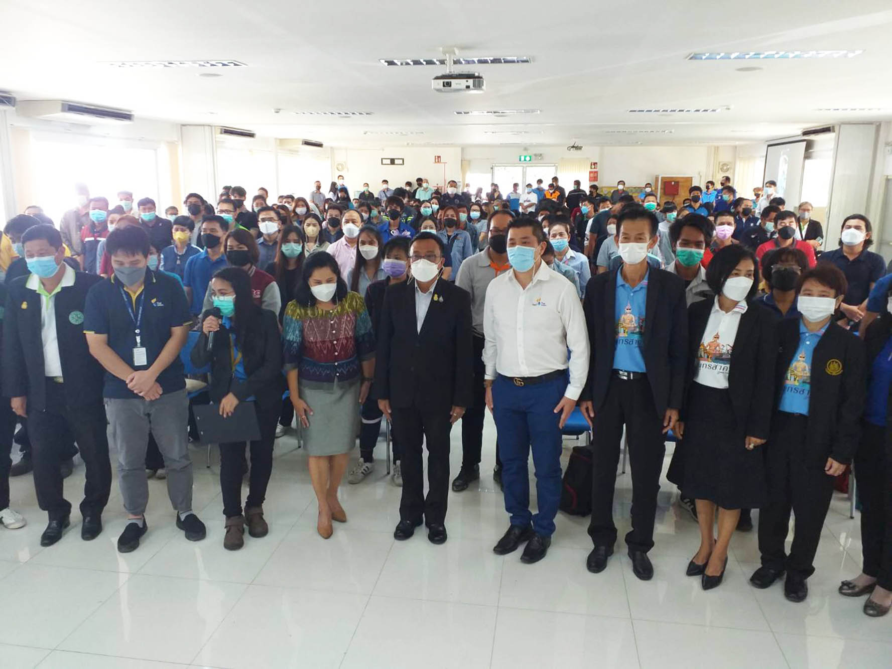คุ้มครองแรงงานฯสมุทรสาคร จัดอบรมความรู้ความปลอดภัย ให้สถานประกอบการ