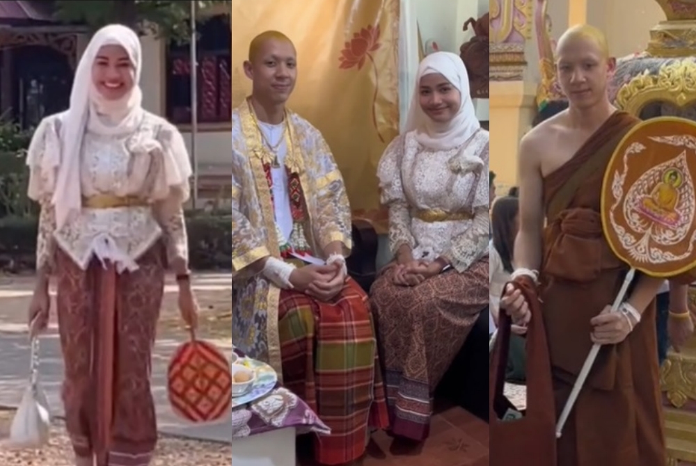 มิตรภาพงดงาม! สาวมุสลิมร่วมงานบวชเพื่อนสนิท ชาวเน็ตชื่นชมพหุวัฒนธรรมของจริง