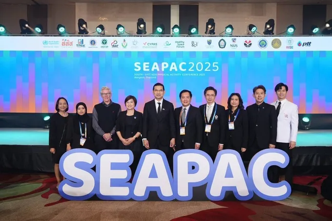 สสส.สานพลัง ทีแพค เปิดเวที “SEAPAC 2025” นำร่องแผนการสร้างเครือข่ายความร่วมมือ “Physical Activity Hub” 