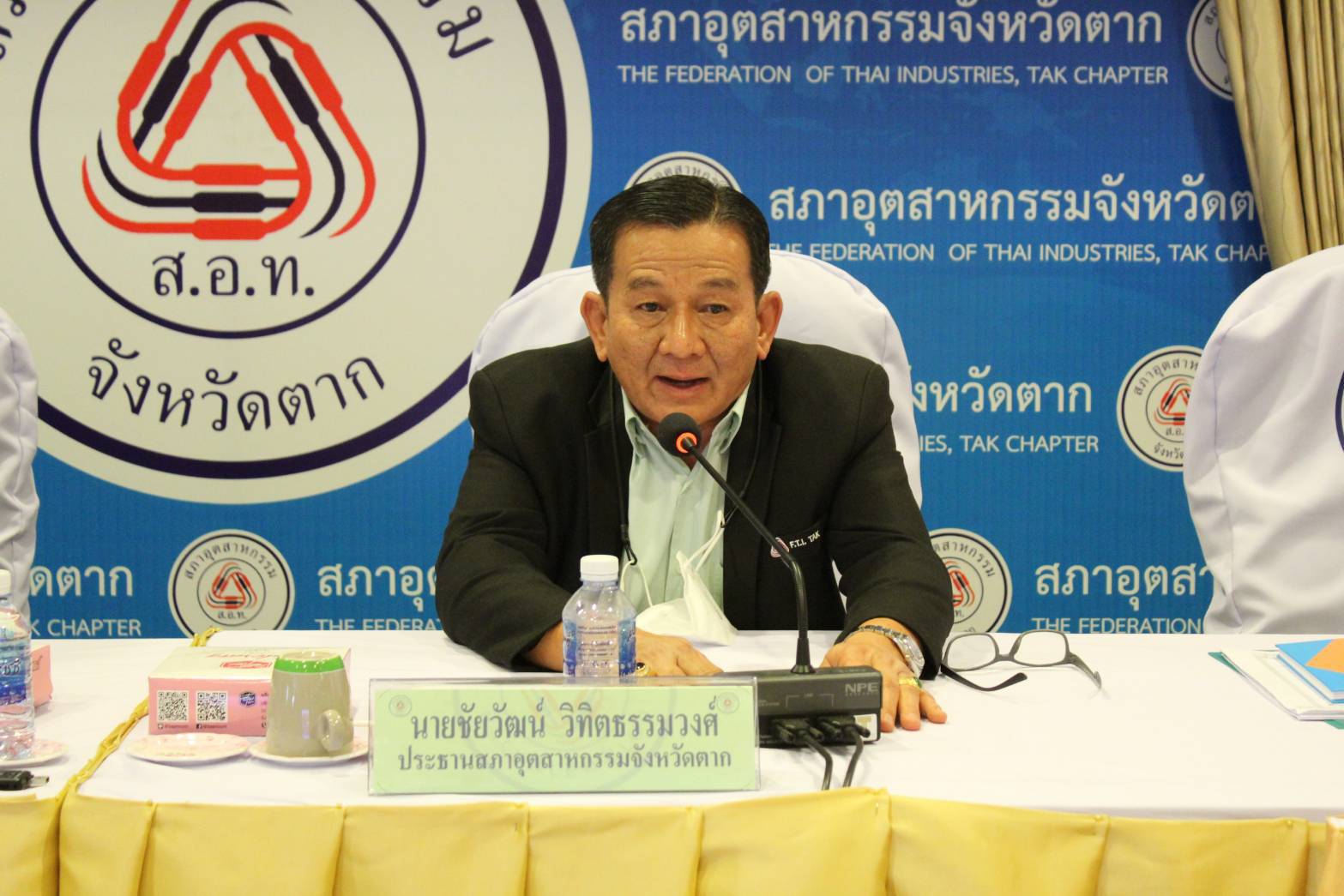 ปธ.สภาอุตสาหกรรมตากเสนอแก้ปัญหาการขนส่งสินค้าสะพานมิตรภาพไทย-เมียนมา แห่งที่ 2 ต่อ RBC  เหตุรถบรรทุกสินค้ามีจำนวนมาก 