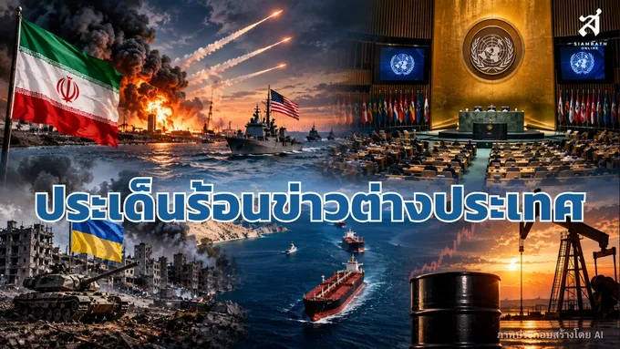 ประเด็นร้อนข่าวต่างประเทศ วันที่ 8 กันยายน 2569