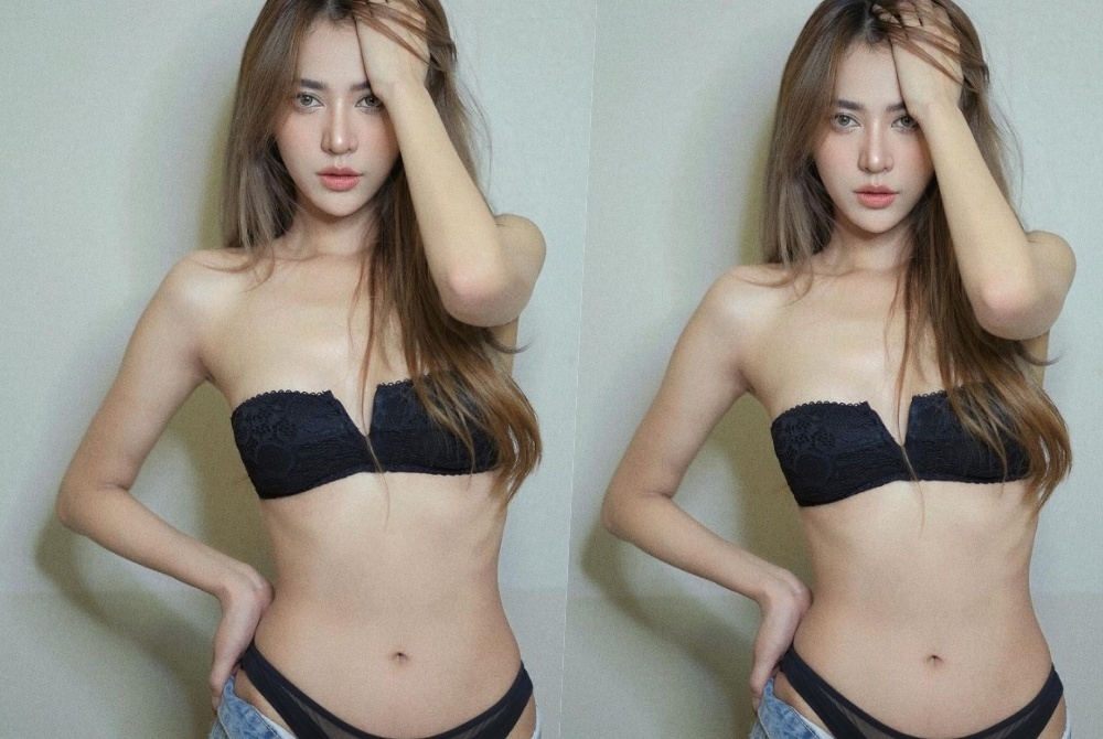 ร้อนหนักจนไอจีลุกเป็นไฟ! 'น้ำหวาน เดอะเฟซ' โชว์ชั้นในสีดำพร้อมแคปชั่นอ้อน