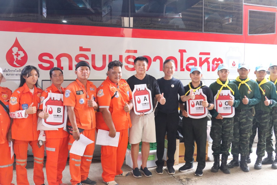 ฮุก 31 ร่วม ทภ.2 บริจาคโลหิต แก้ขาดแคลนเลือด ช่วยผู้ป่วยและผู้ประสบภัย