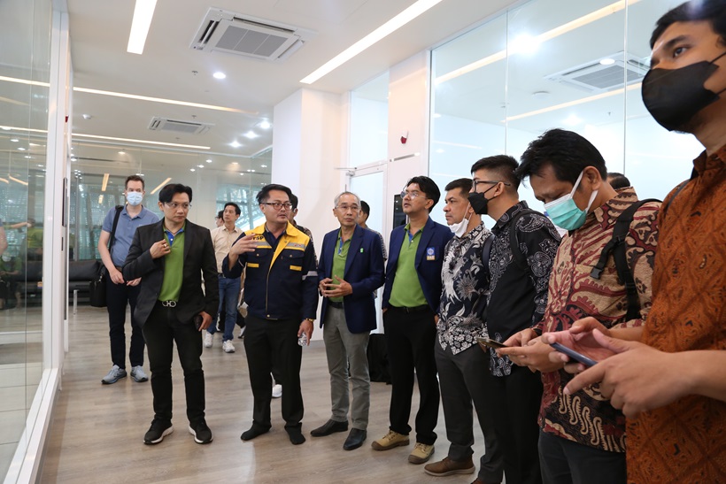 ปลื้ม!!คณะผู้แทน"อินโดนีเชีย"ส่งทีมดูงานด้านพลังงานความเย็นศูนย์ราชการเฉลิมพระเกียรติฯ