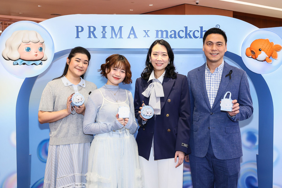 แฟชั่นลักชัวรี PRIMA จับมือ Mackcha เปิดตัว ‘Chalotte Golden Gift Collection’ ถ่ายทอดมิตรภาพ ความฝัน และพลังใจ