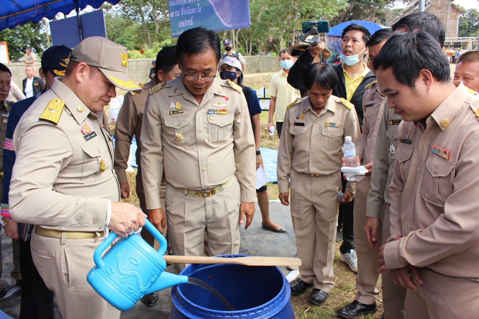 "ธรรมนัส" ลงพื้นที่เชียงราย เปิดกิจกรรม Kick off สานพลังเครือข่ายเกษตรกรปลอดการเผา 