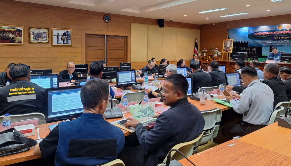 สทนช.1 ประชุมลุ่มน้ำยม เตรียมรับมืออุทกภัย-ฝนทิ้งช่วง ปี 2569