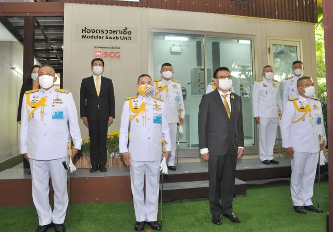 "ในหลวง-พระราชินี" พระราชทาน “ห้องตรวจหาเชื้อ” ให้ "รพ.ตำรวจ” เป็นแห่งที่ 7 จาก 20 รพ.ทั่วปท. 