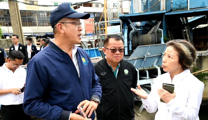 กรมชลฯ ร่วมลงพื้นที่สมุทรปราการ เตรียมรับมือสถานการณ์น้ำช่วงฤดูฝน