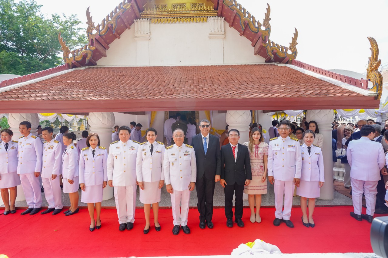 เอไอเอ ประเทศไทย บริจาคจตุปัจจัยทำบุญ และถวายผ้าพระกฐินพระราชทาน  ในงานกฐินพระราชทาน คปภ. ประจำปี 2567