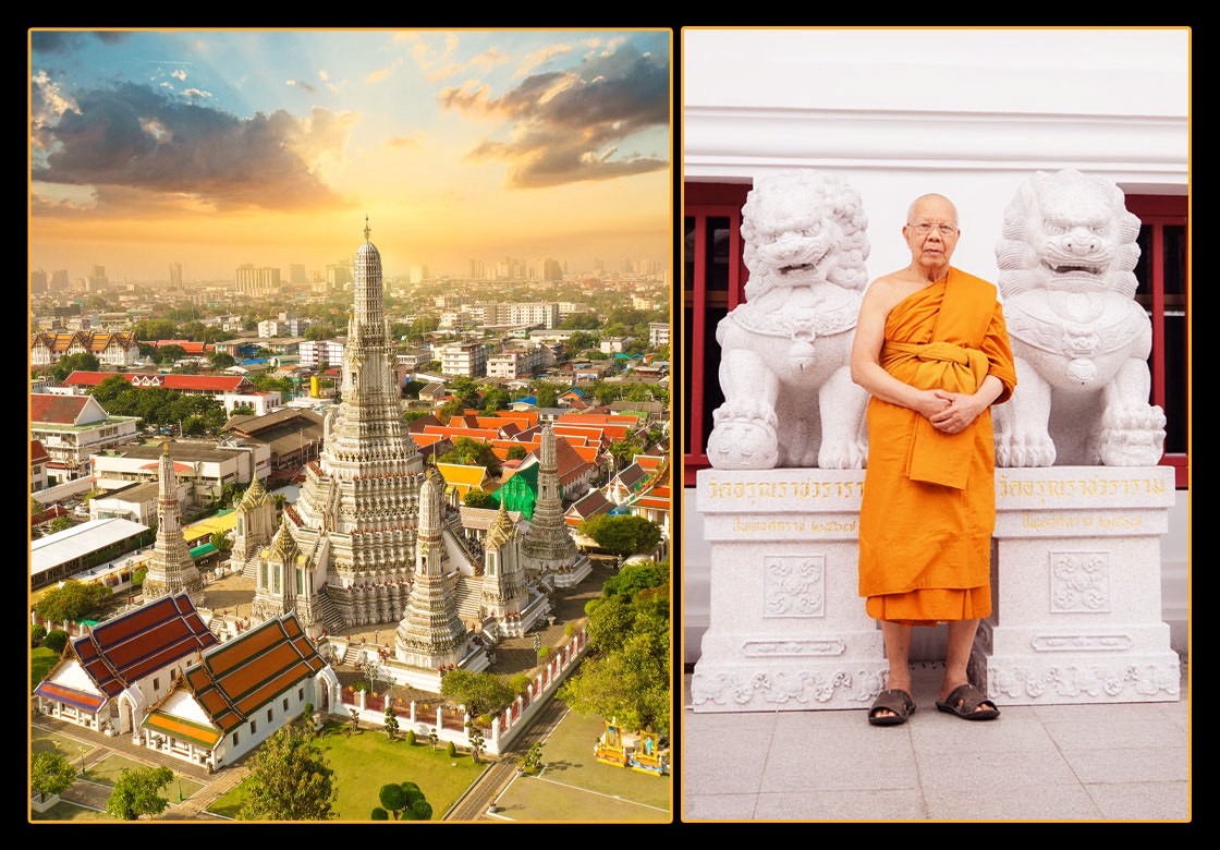 ฉลองพระปรางค์วัดอรุณเป็นมรดกโลก จัดสร้างสิงโตหิน กระถางปลูกบัวหิน เป็นอนุสรณ์แห่งความดี