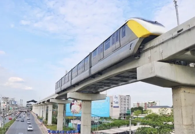 รฟม.แจงยังไม่เปิดให้บริการรถไฟฟ้าสายสีเหลือง-สีชมพู ปีนี้