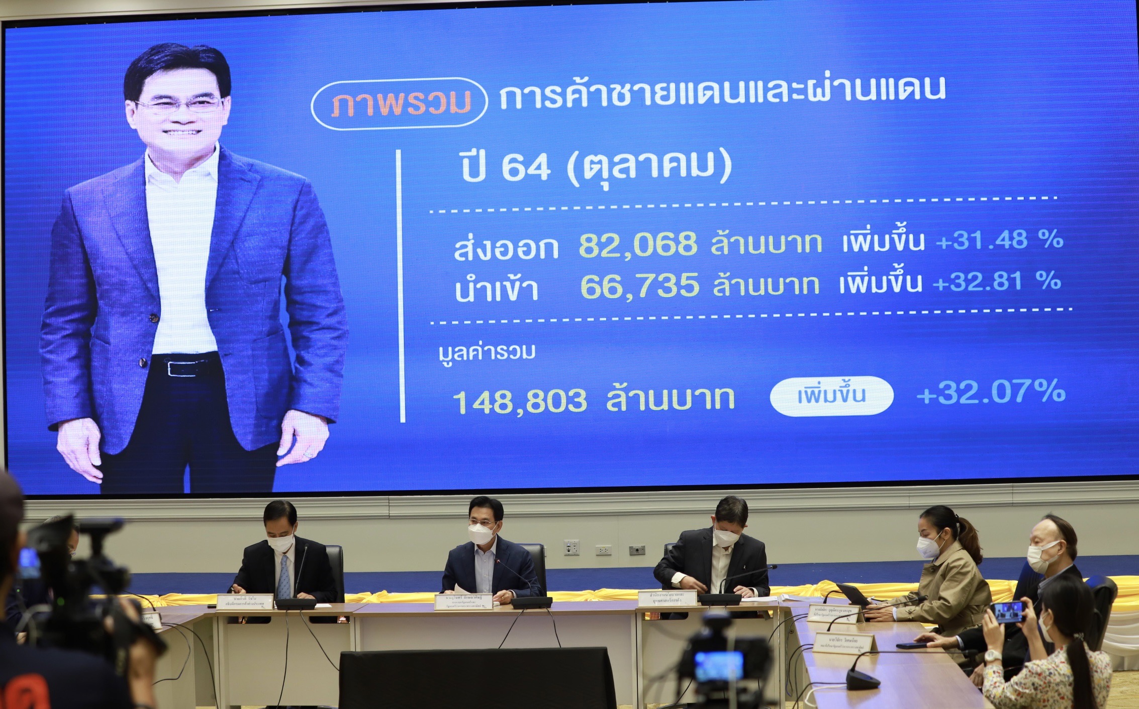 ส่งออกชายแดน-ผ่านแดน 10 เดือนพุ่ง 8.6 แสนล้านบาท เล็งใช้ประโยชน์รถไฟจีน-ลาว เพิ่มรายได้เข้าประเทศ 