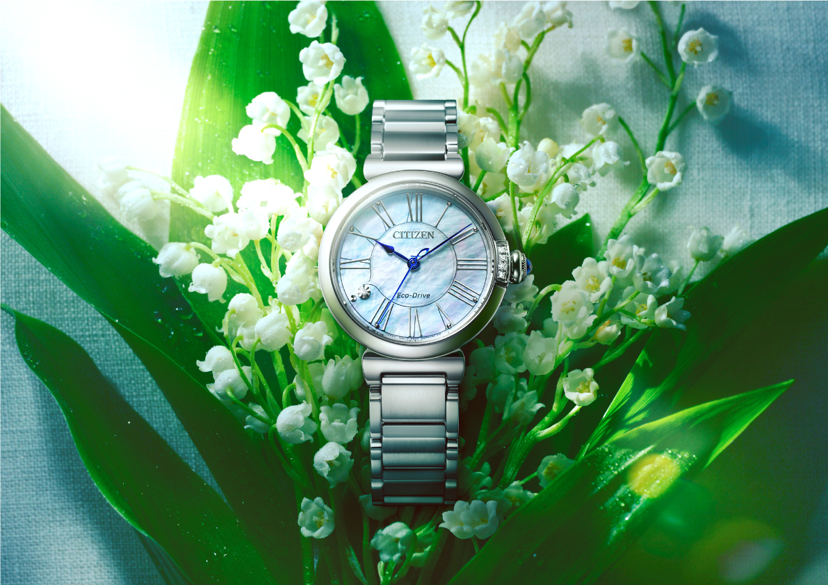 CITIZEN L ดีไซน์ใหม่ สะท้อนความงามของโลก  ที่ได้แรงบันดาลใจจาก "ลิลลี่แห่งหุบเขา"