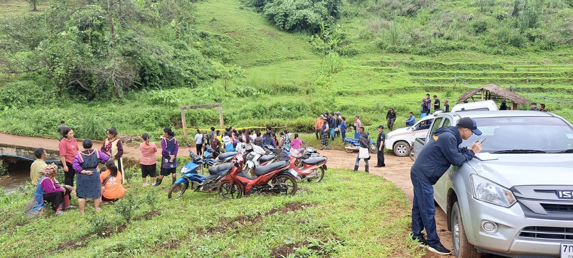 เชียงราย สลด! เด็กชาย 3 ขวบหายข้ามคืน พบเป็นศพจมลำห้วยท้ายหมู่บ้านเฮโก ต.ป่าตึง อ.แม่จัน