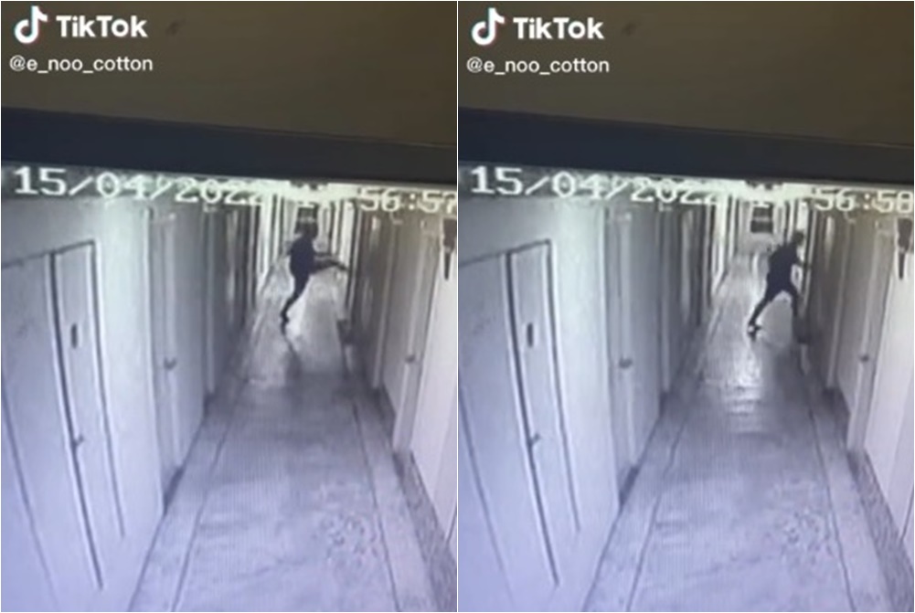 สุดพีค! หนุ่มหัวร้อนบุกถีบประตูห้องฉุนเสียงดัง อึ้งไร้คนอยู่เป็นอาทิตย์แล้ว