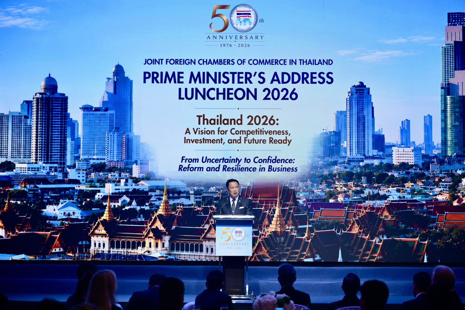 นายกฯ ปาฐกถาเวที JFCCT 2026 ย้ำปฏิรูปกฎระเบียบ พัฒนาคน เชื่อมไทยสู่เศรษฐกิจโลก สร้างความเชื่อมั่นนักลงทุน