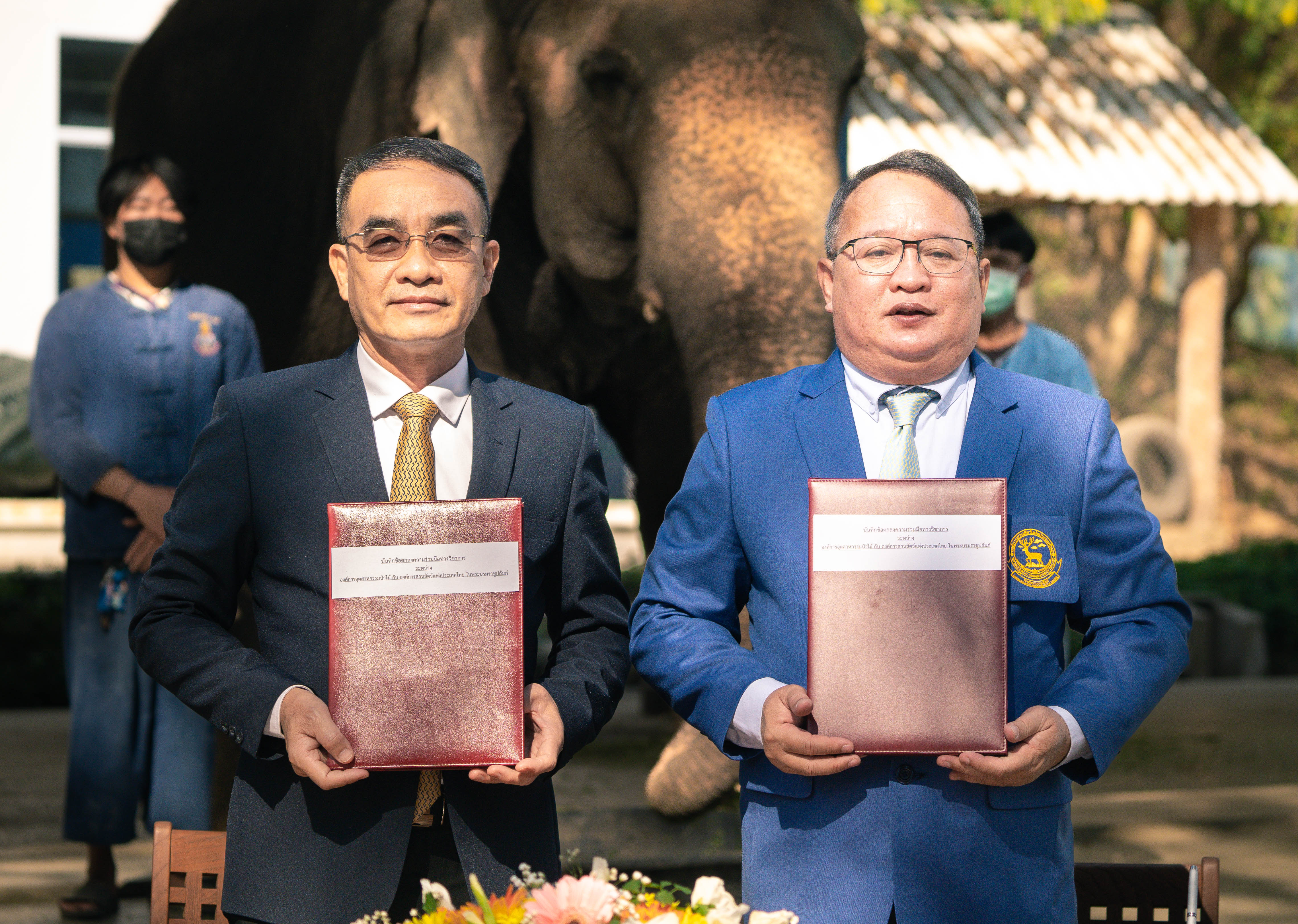 อ.อ.ป. MOU อสส. มุ่งพัฒนาองค์ความรู้ด้านงานวิชาการ - วิจัยสัตวแพทย์ ‘ช้างไทย’ 