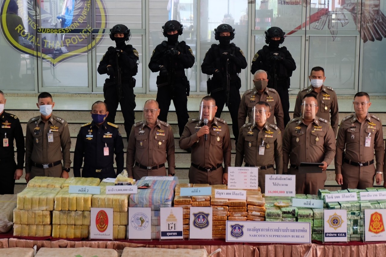 ปส.ลุยปราบยาบ้าล๊อตใหญ่ หลังสถานการณ์ covid 19 เริ่มคลี่คลาย