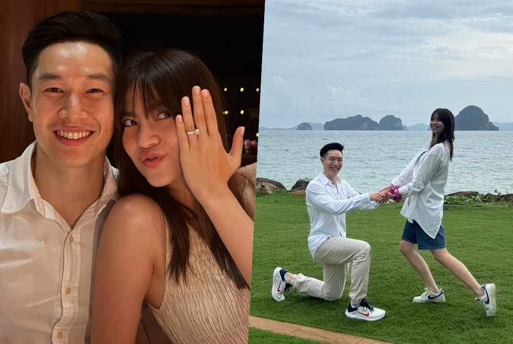 สละโสดแล้ว! "มารีน่า" น้องสาว "มาร์กี้" ถูกแฟนหนุ่มเซอร์ไพรส์ขอแต่งงาน