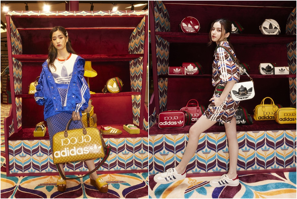  adidas x Gucci คอลเล็คชั่นสตรีทแวร์สุดคูล