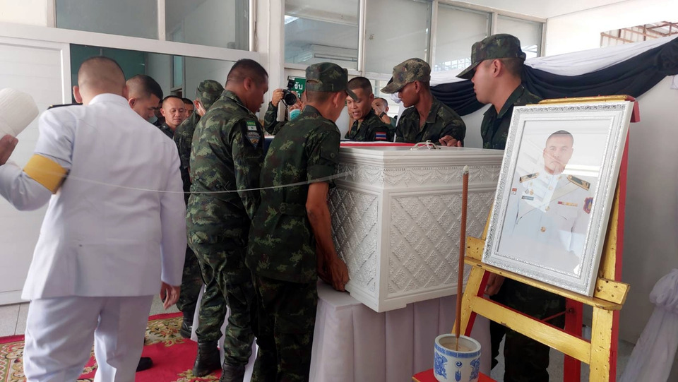 รับศพทหารกล้าพลีชีพรายที่ 20 กลับภูมิลำเนา หลังสละชีพปกป้องชาติในสมรภูมิบ้านหนองจาน