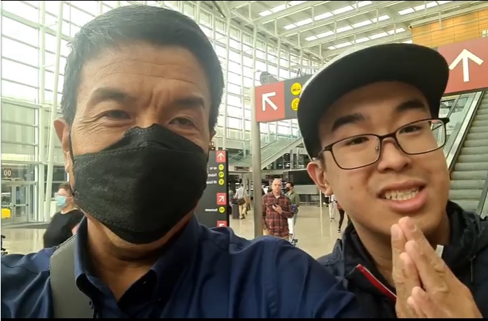 'ชัชชาติ'ถึงอเมริกาแล้วหลังไลฟ์สดขอลา 4 วันไปงานรับปริญญาลูกชาย 