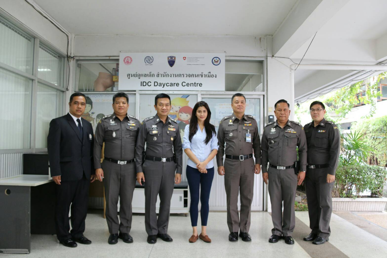 ผู้แทนสำนักงานตรวจคนเข้าเมืองต้อนรับทูตสันถวไมตรี 