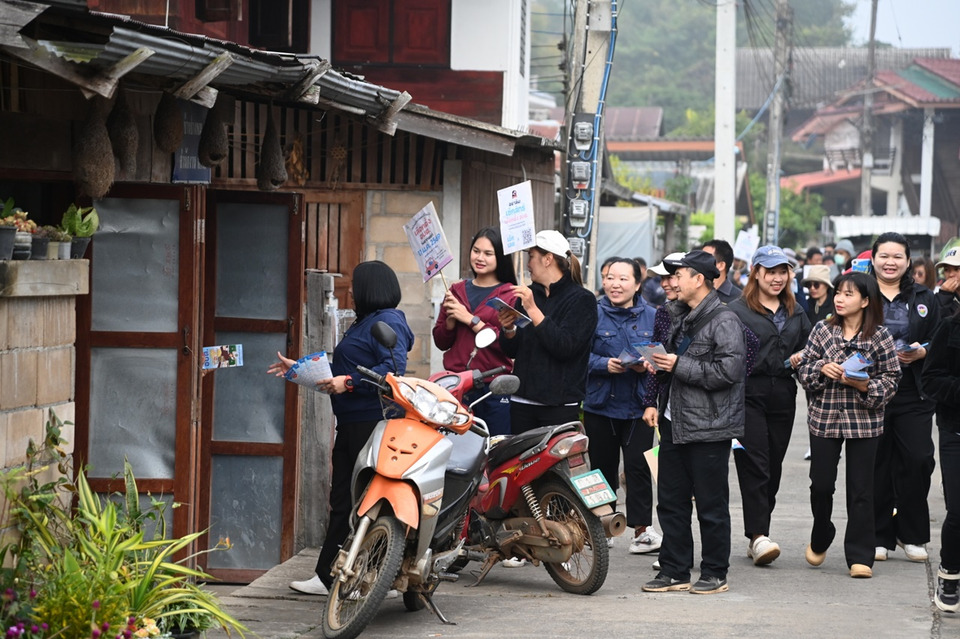 โค้งสุดท้าย! อบต.ปางหมู เชิญชวนประชาชนออกมาใช้สิทธิ เลือกตั้งนายกฯ-ส.อบต. 11 ม.ค.69