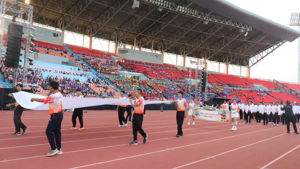 เปิดฉาก“ย่าโม โคราชเกมส์”กีฬานักเรียน อปท.20 จังหวัดอีสาน ชิงชัย 16 ชนิดกีฬา 