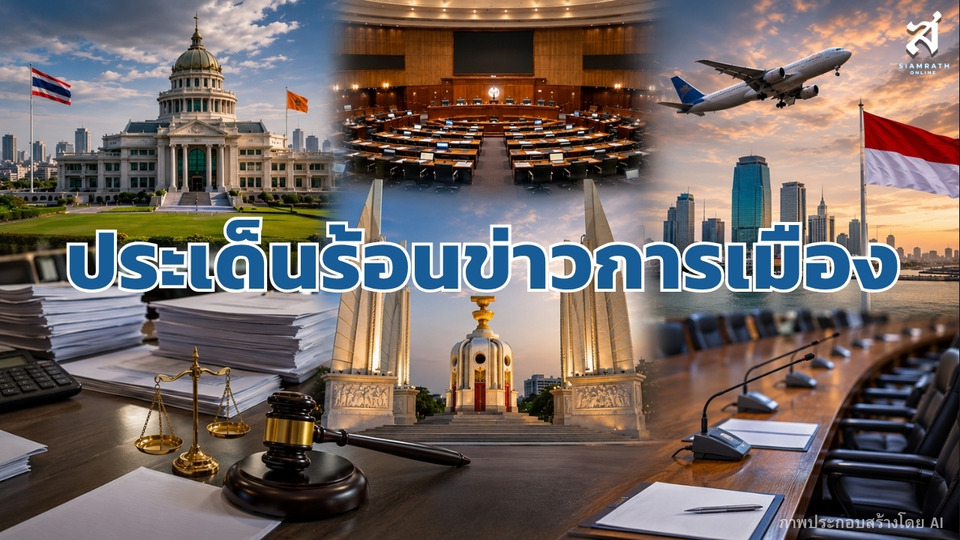 ประเด็นร้อนข่าวการเมือง สัปดาห์หน้า (วันที่ 3-7 สิงหาคม 2569)