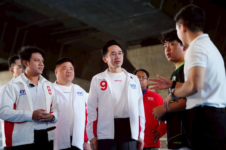 "ยศชนัน" ฟิต! ลุยบางรัก ดันโมเดล "Common Space"  ชูนโยบาย "คนไทยไร้จน-ปลุกพลังสูงวัย Reskill"