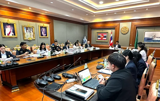 พล.ต.ท.ธนายุตม์ ร่วมประชุมคณะกรรมการเปรียบเทียบตามพระราชบัญญัติศุลกากรครั้งที่ 6/2567